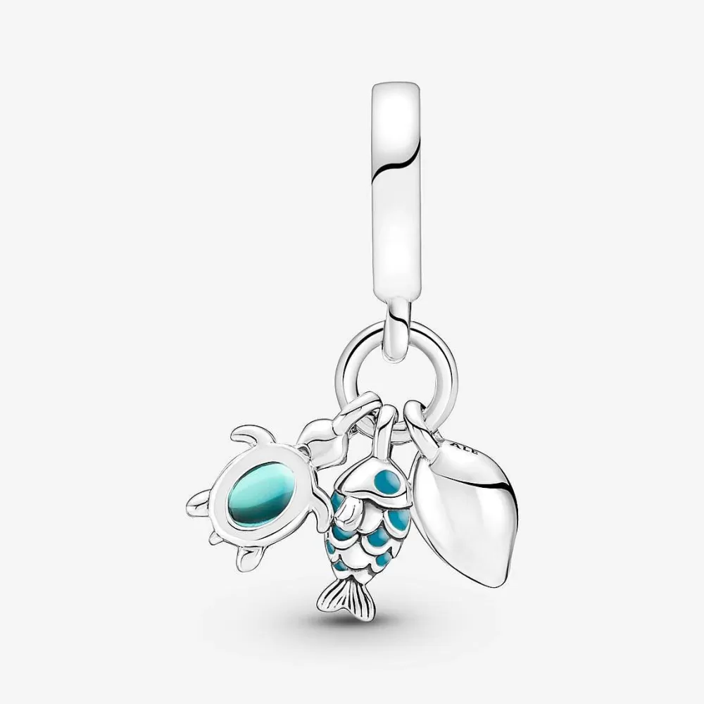 Sale Pandora Conta Pendente Peixe, Tartaruga & Buzio