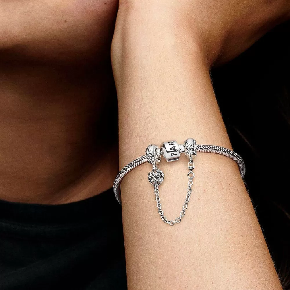 Cheap Pandora Corrente De Seguranca Coracao Arvore De Familia