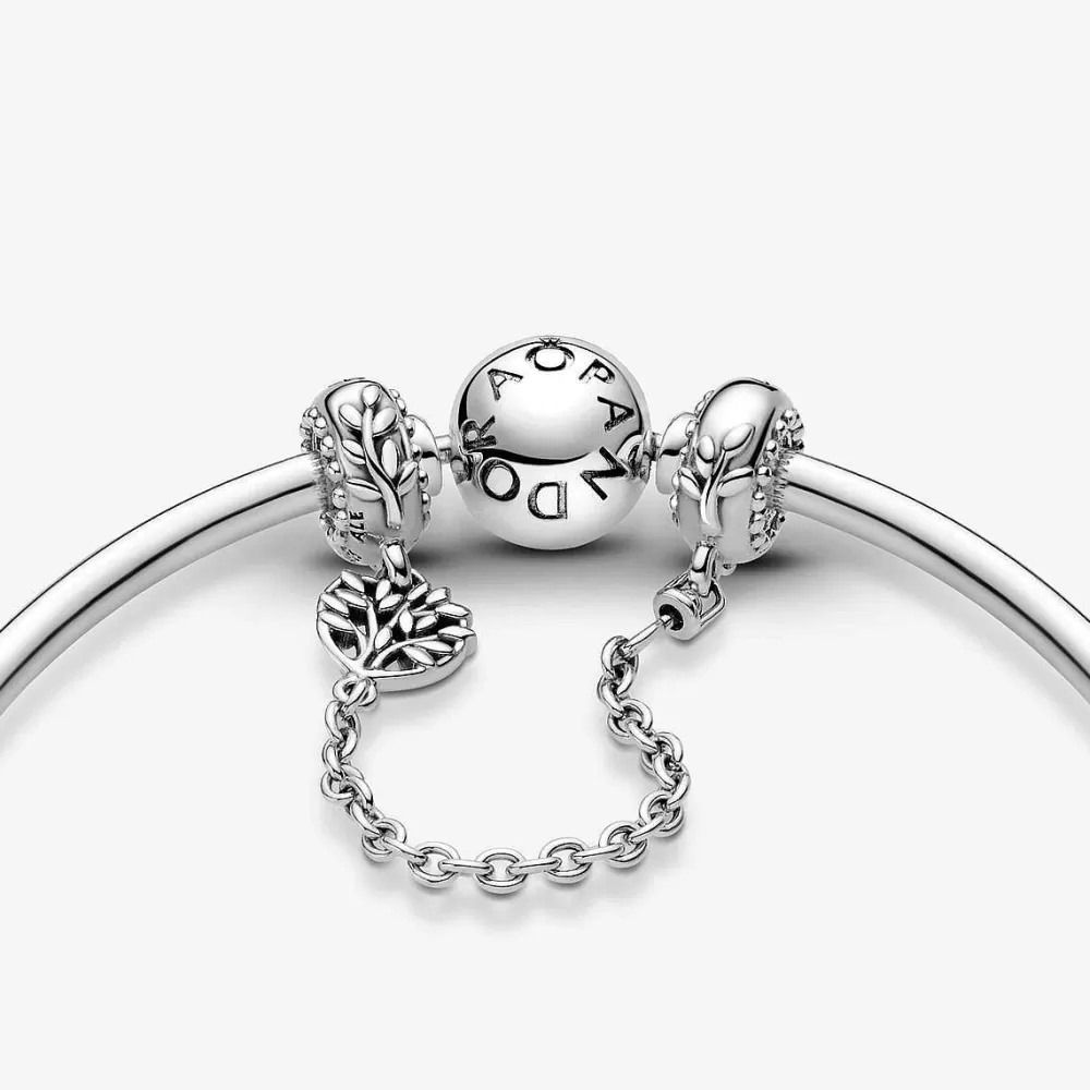 Cheap Pandora Corrente De Seguranca Coracao Arvore De Familia