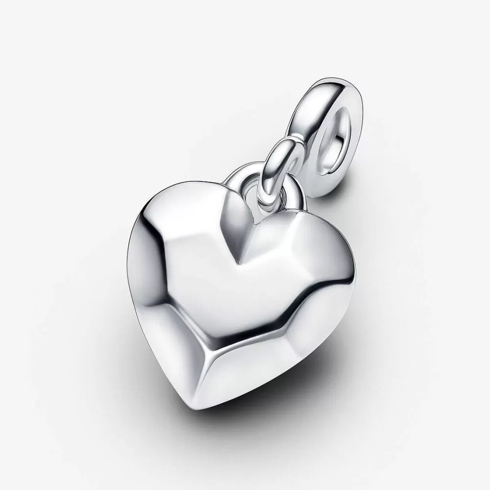 Best Sale Pandora Mini Conta Pendente Coracao Facetado Me