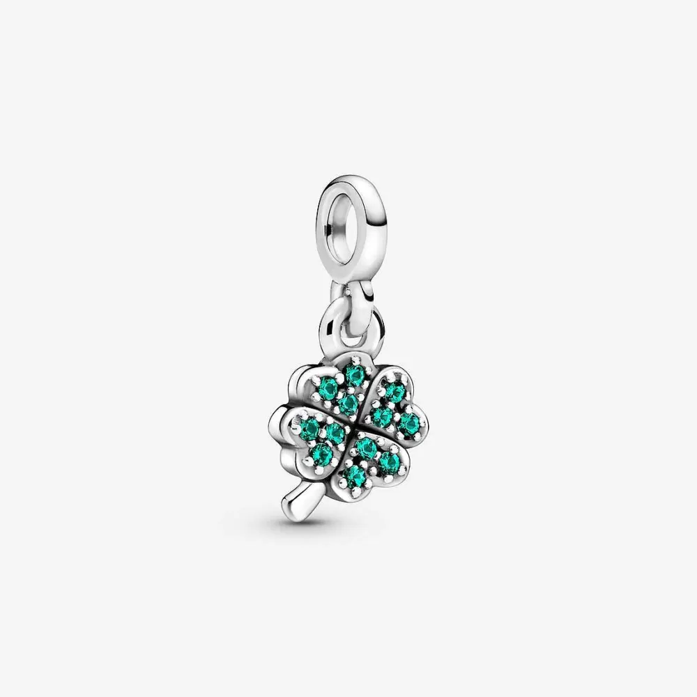 Clearance Pandora Mini Conta Pendente Trevo De Quatro Folhas Me