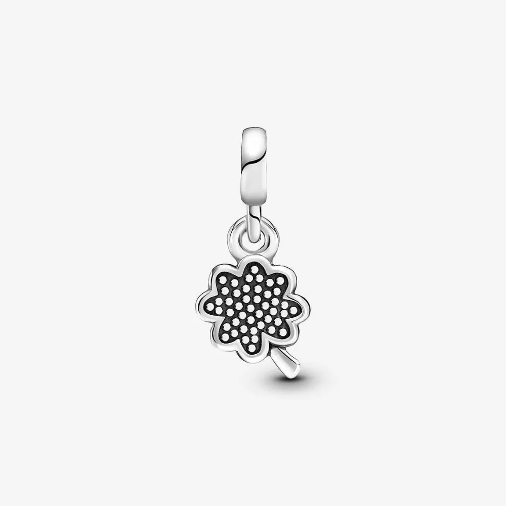Clearance Pandora Mini Conta Pendente Trevo De Quatro Folhas Me