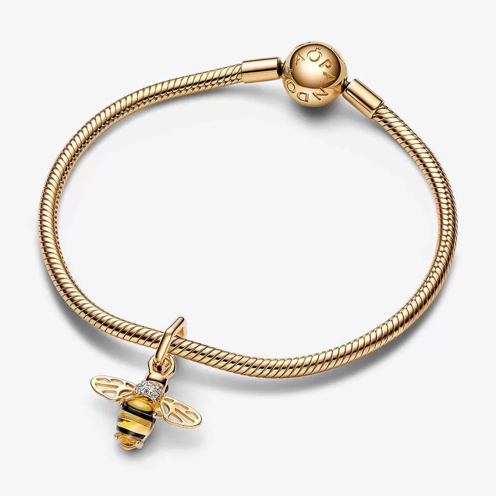 Cheap Pandora Mini Pendente Abelha Brilhante